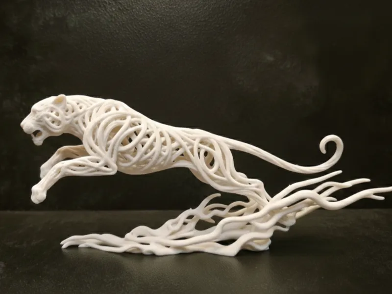 Panther Display Statue