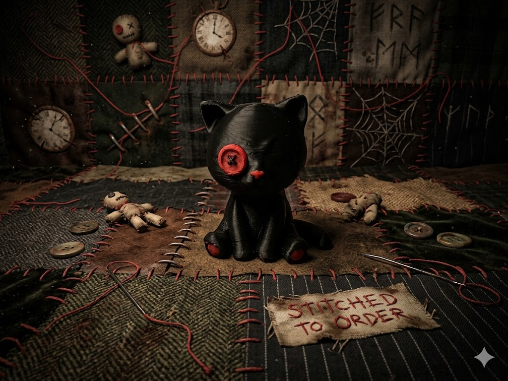 winkle the tattered horror cat