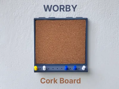WORBY Cork Board