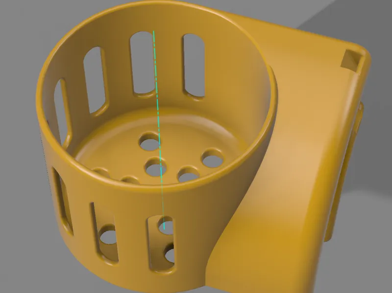 wheelchair cup holder