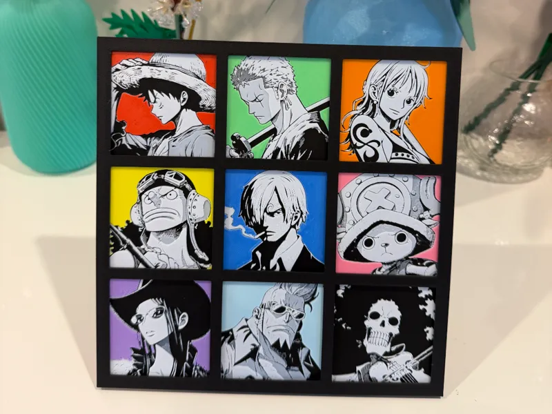 3x3 HueForge Display Frame