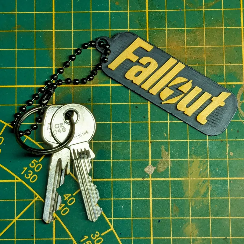 Fallout Keychain Logo