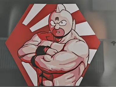 Muscleman hueforge honeycomb