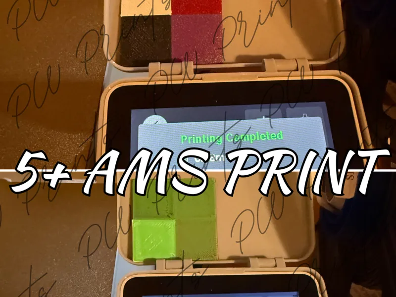 5 plus color print How To