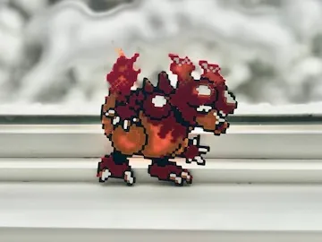 Magmar Pokemon Pixel