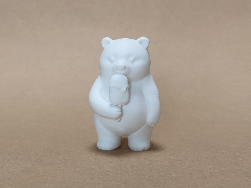 Miniatura 2 do modelo 3D 北极熊吃雪糕