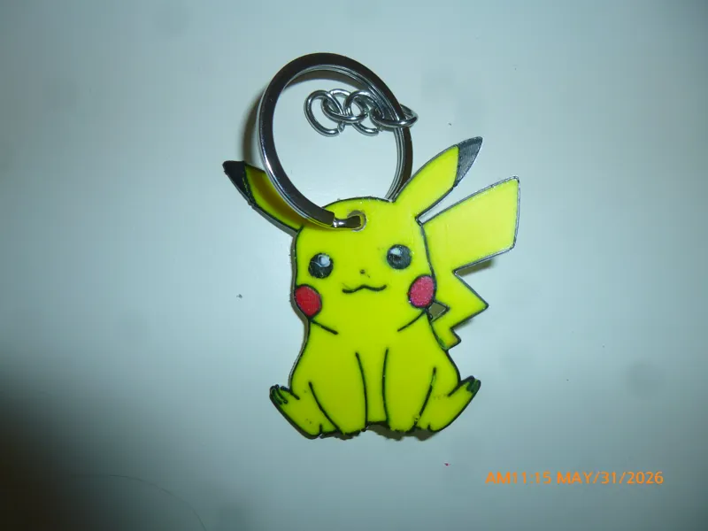 pikachu keychain