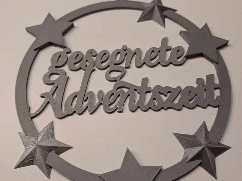 Türkranz gesegnete Adventszeit