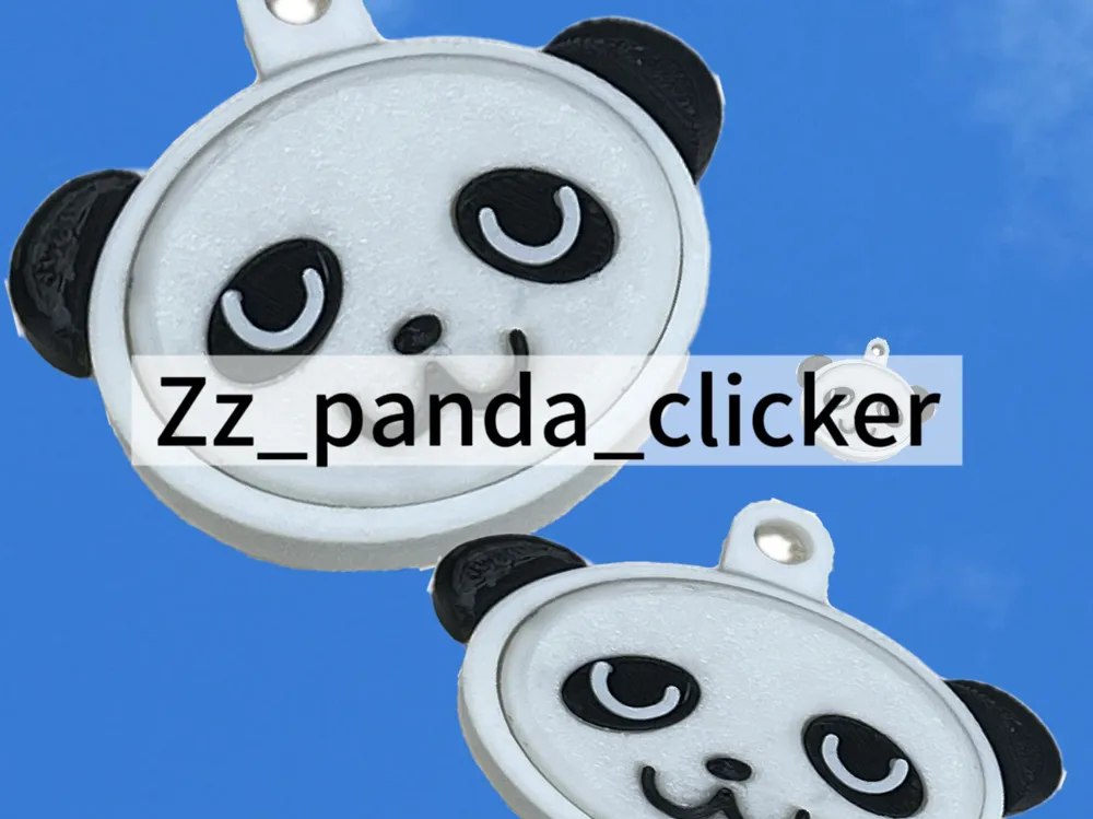 Panda Click panda clicker - Free 3D Print Model - MakerWorld