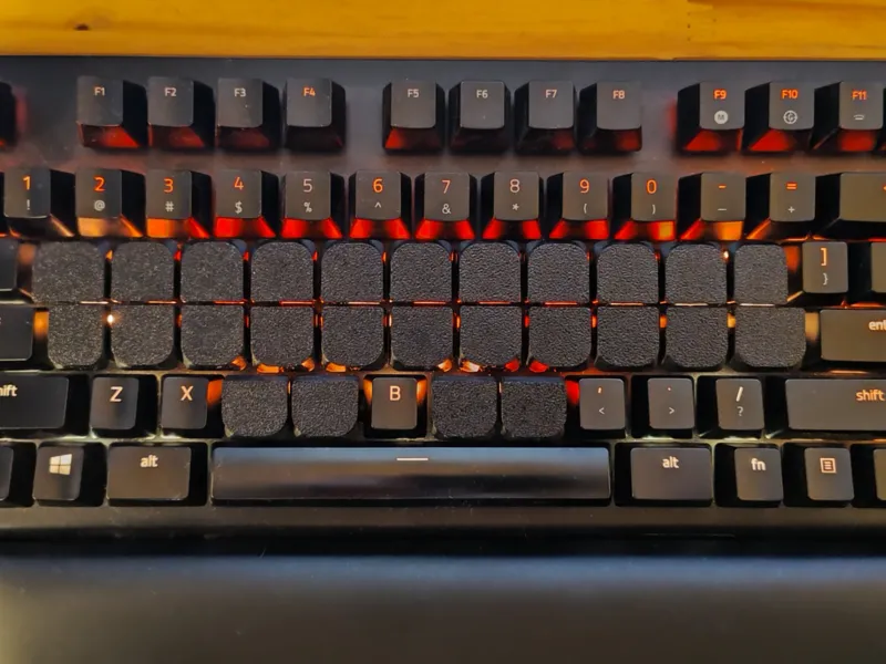 Steno keycaps - Round Cherry MX Stems