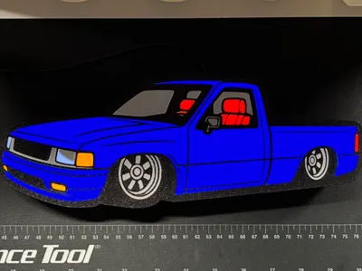 Isuzu PuP Lowrider light box