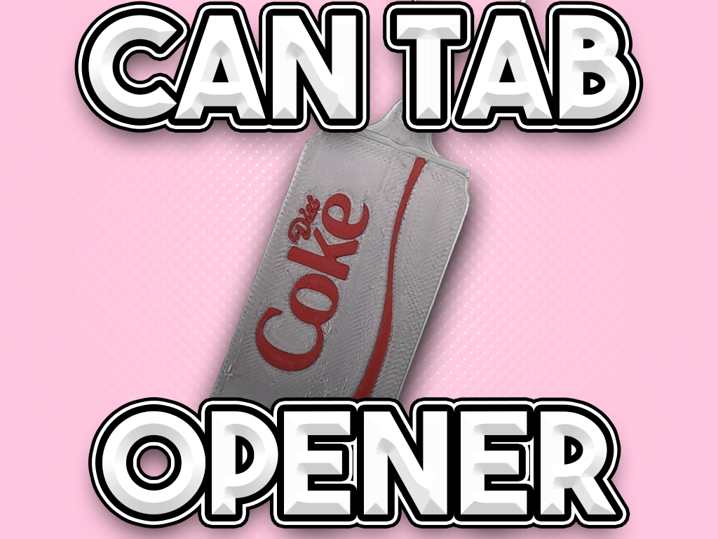 Can Opener Keychain | Diet Coke