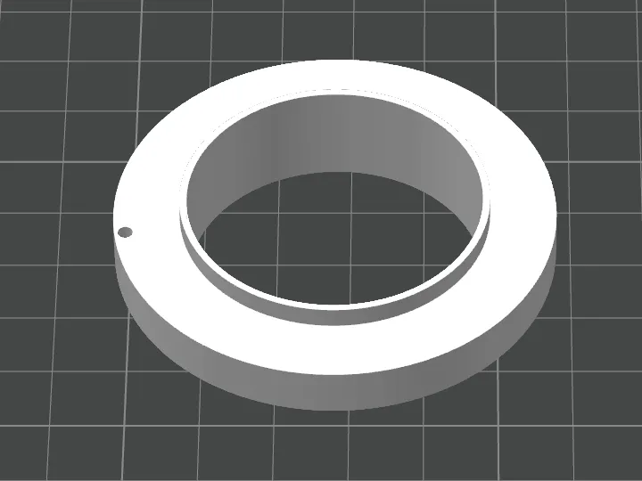 Fish bait feeding ring