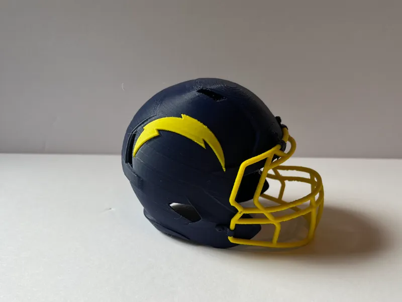 Los Angeles Chargers Football Helmet