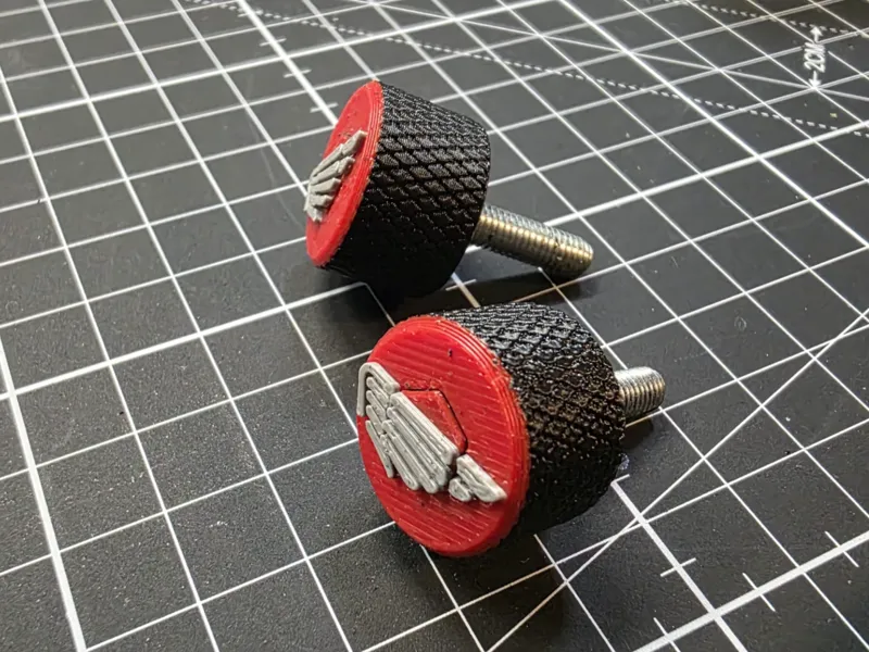 Knurled Nob for Honda NC700 or NC750 battery hatch