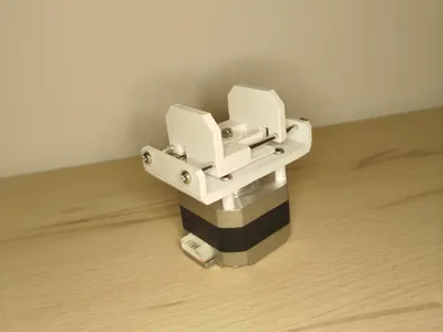Stepper-Actuated Gripper