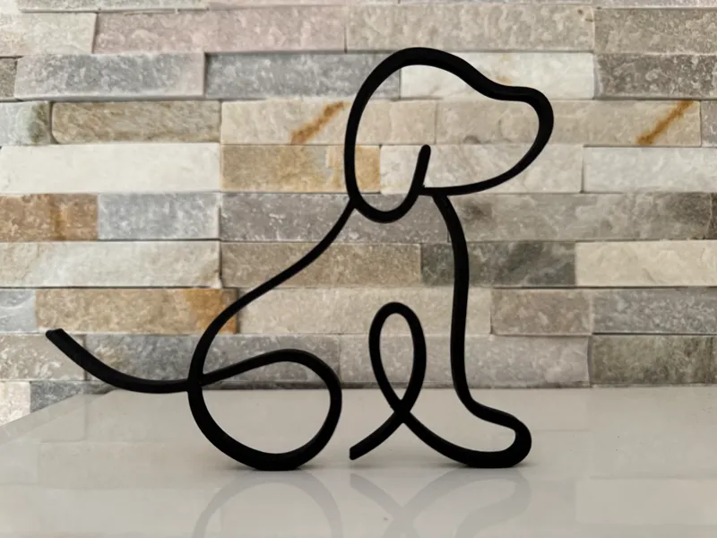 Line art Dog