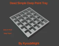 Plateau profond pour peinture — photo 1