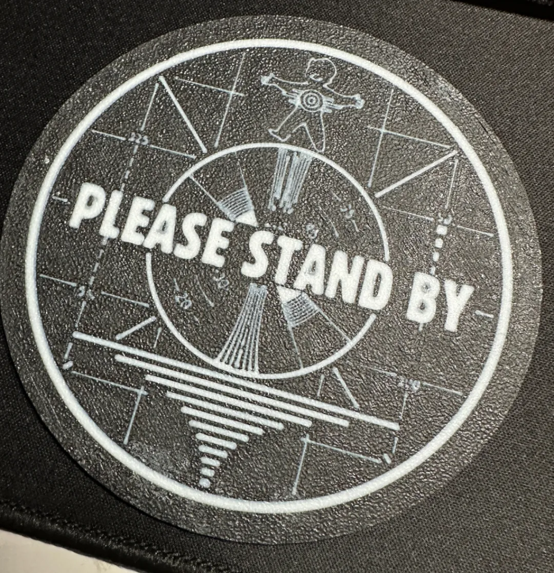 Fallout Loading Screen Coaster - Free 3D Print Model - MakerWorld