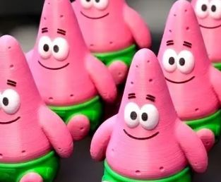 Miniatura 6 do modelo 3D Patrick Star