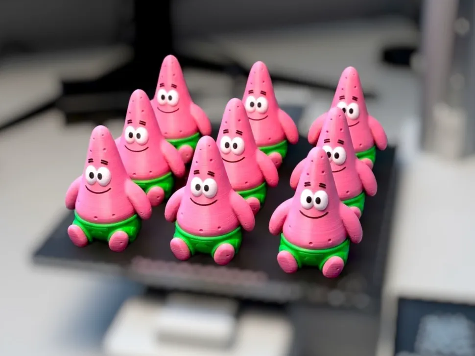 Patrick Star Figure - Miniatures - PLA - 3D printed product