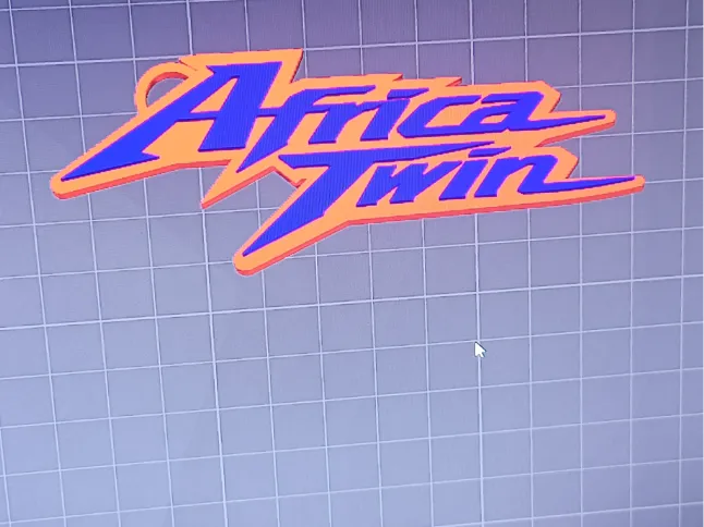 portachiavi africa twin