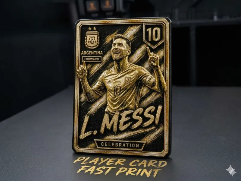 Lionel Messi Player Trading Card V2