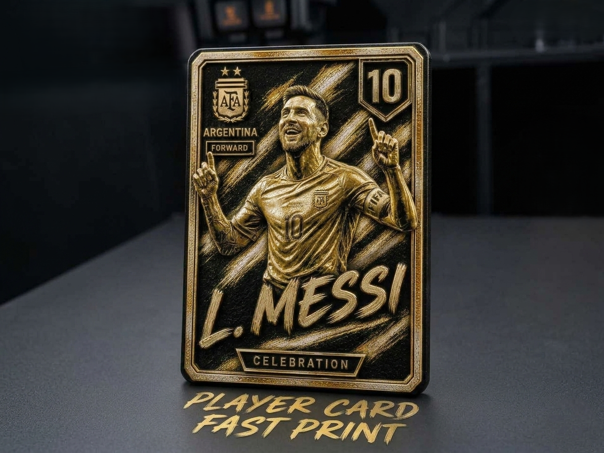Lionel Messi Player Trading Card V2