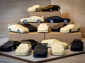 Toyota Supra Turbo Model Car Set - With Mods!