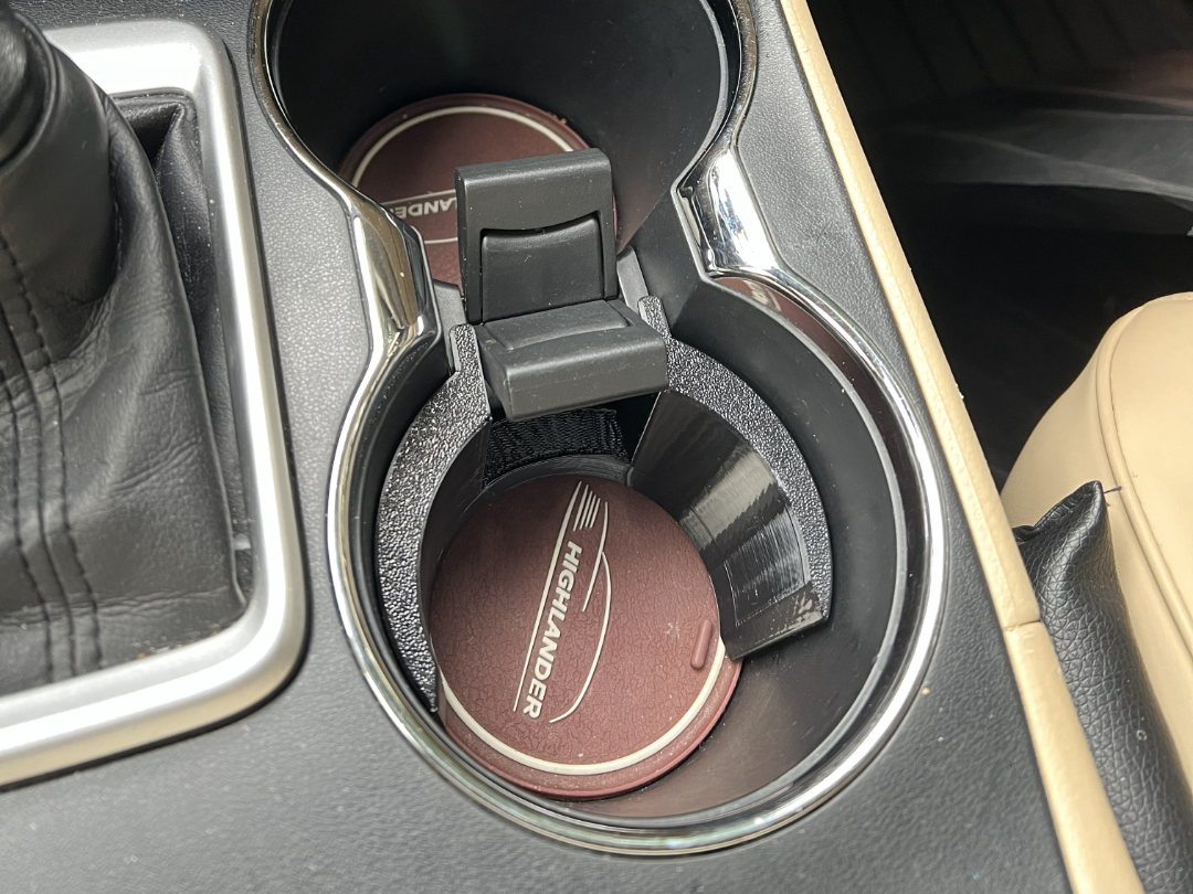丰田汉兰达杯架优化支架  Highlander Cup Holder 