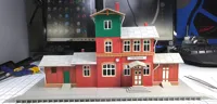Multi-color HO Fretzdorf Station