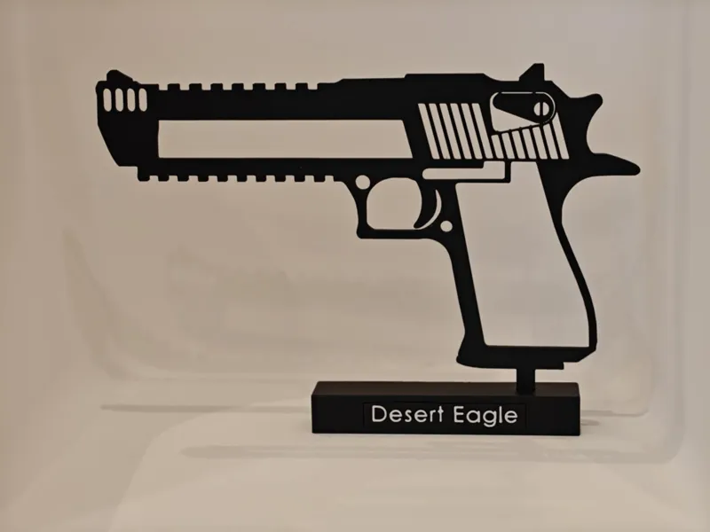 Desert Eagle 2D Model (No AMS OPTION)
