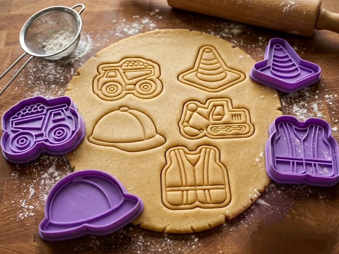 Construction Machinery Cookie Cutters - Free 3D Print Model - MakerWorld
