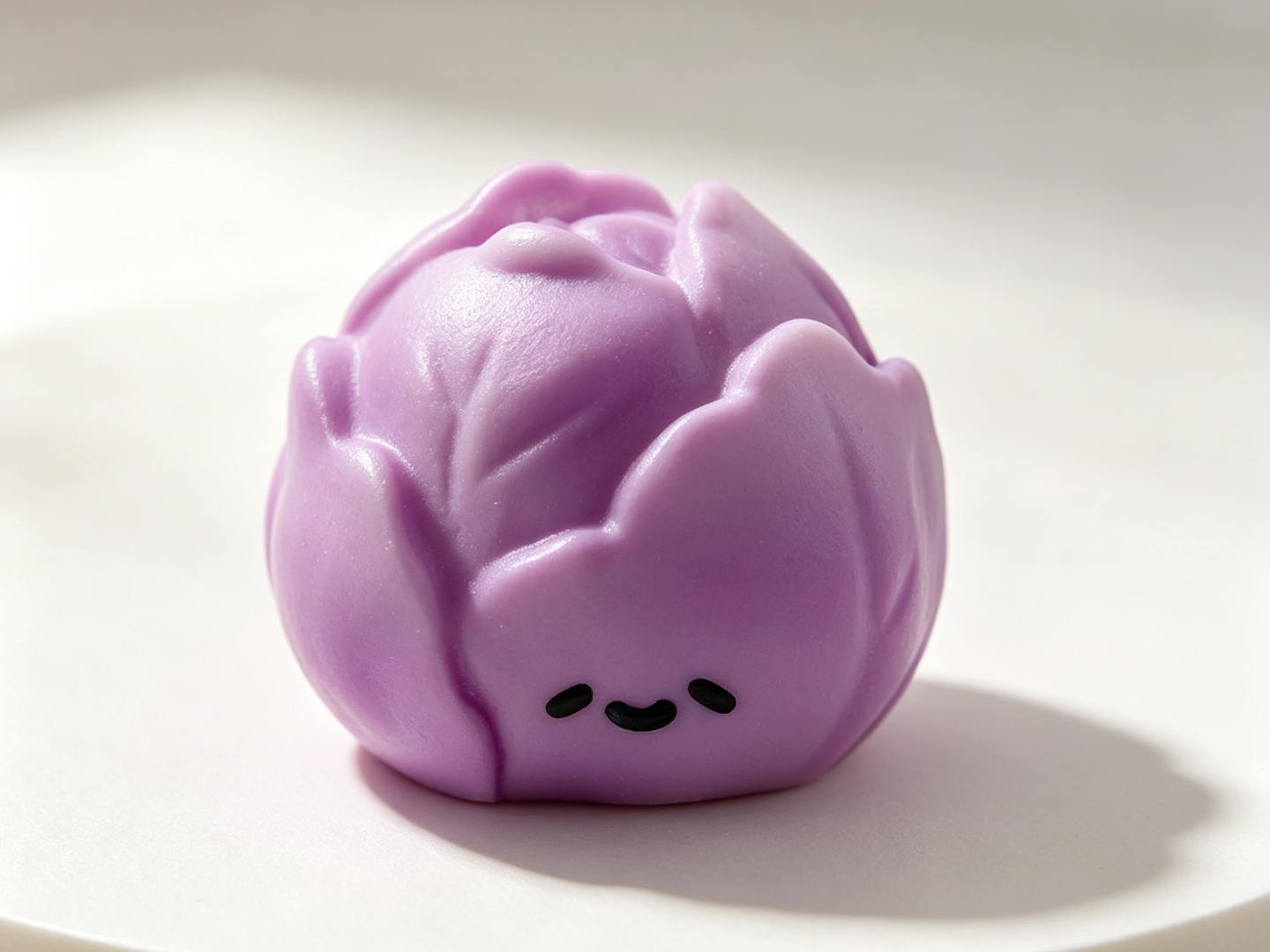 卷心菜-Q版可爱仿真蔬菜系列幼儿认知百科-儿童涂色过家家玩具 3D model
