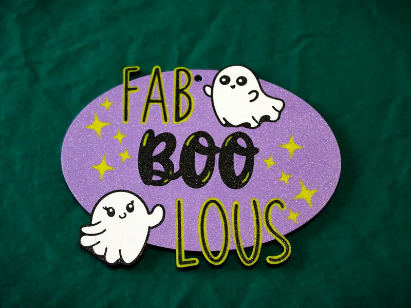 Decorazione Halloween Fab BOO lous 