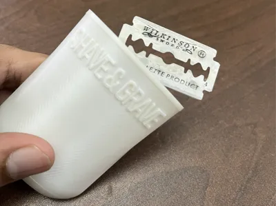 Shave & Grave | Safe Razor Disposal Container