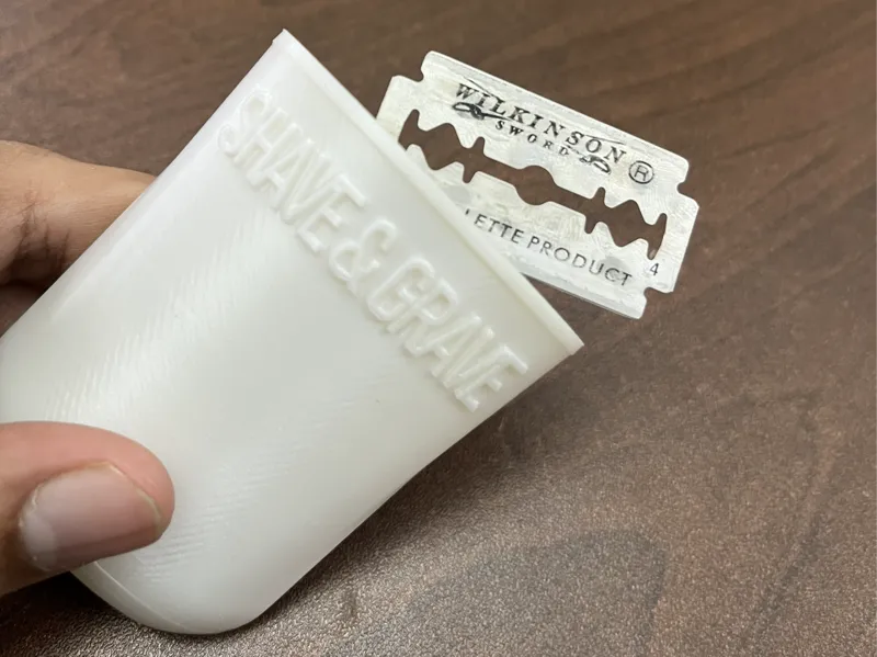 Shave & Grave | Safe Razor Disposal Container