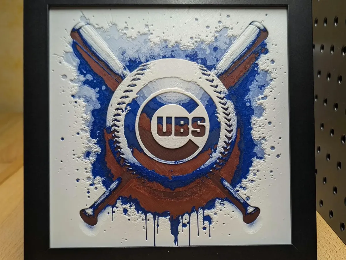 Chicago Cubs 2.0 Rev4.0 - Free 3D Print Model - MakerWorld