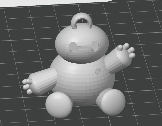Baymax Keychain