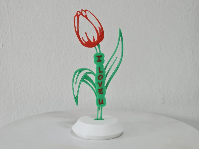 Tulip With Message