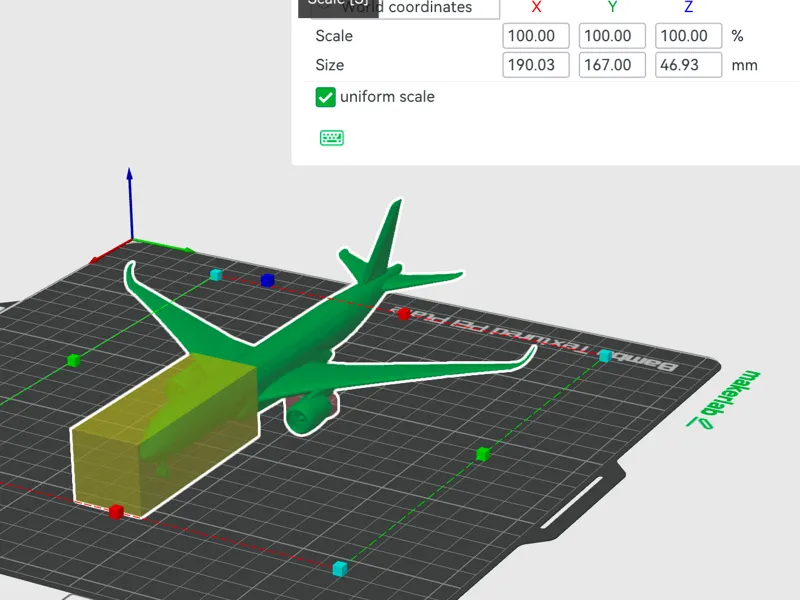 Airbus A350 1:400 scale with landing gear