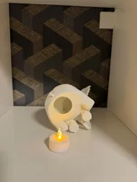 Lampe éléphant à bougie chauffe-plat — photo 7