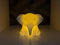 Lampe éléphant à bougie chauffe-plat — photo 2