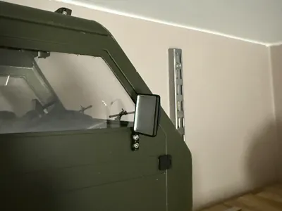 1/10 RC Crawler flexible side mirror