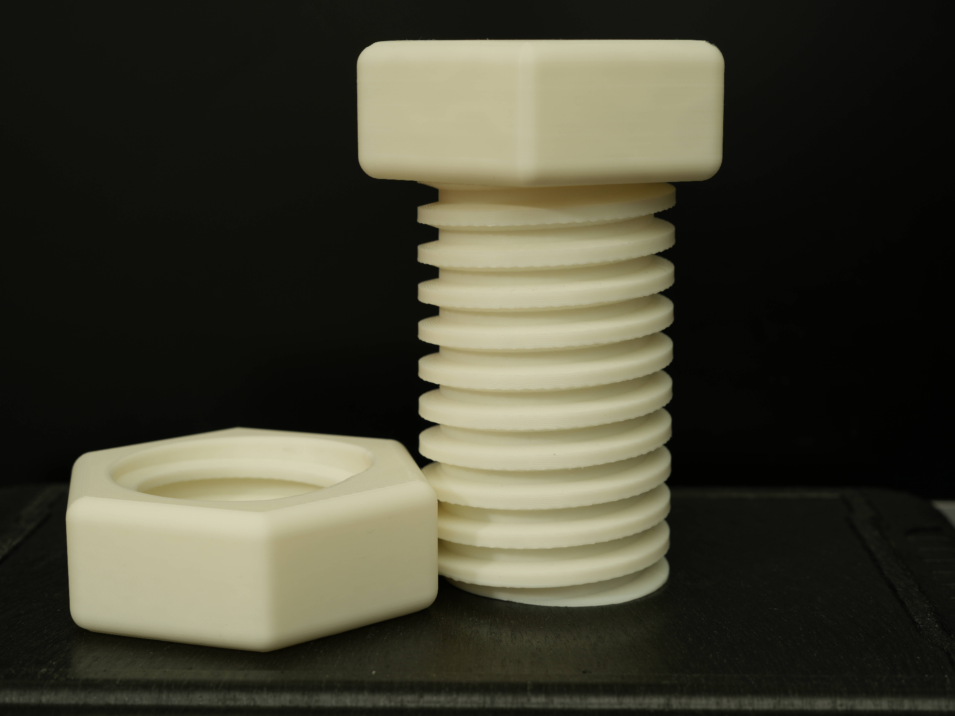 Fidget bolt with hidden storage compartment