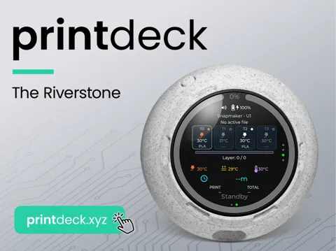 Caja o estuche: The Riverstone Case for PrintDeck.xyz — referencia de MakerWorld
