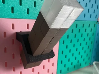 Minecraft Torch Skadis Holder