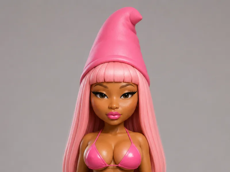 Gartenzwergin like Nicki M.