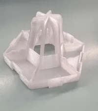 Higher moat walls, adaptive layer, PETG 4 walls, 15% infill