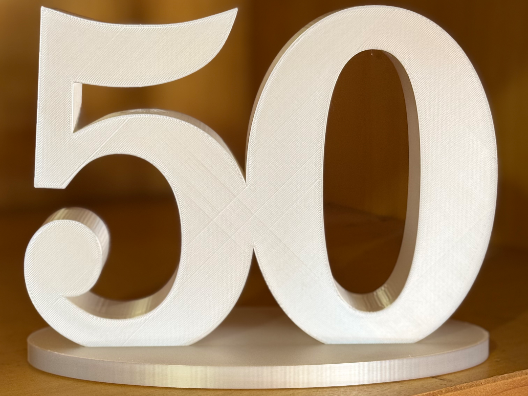 50 Anniversary Decor
